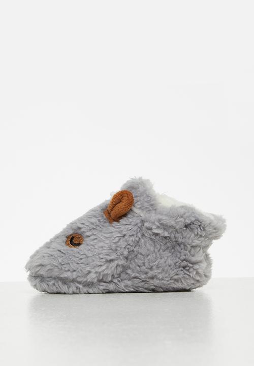 Pop Candy - Novelty slippers - grey