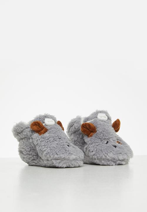Pop Candy - Novelty slippers - grey