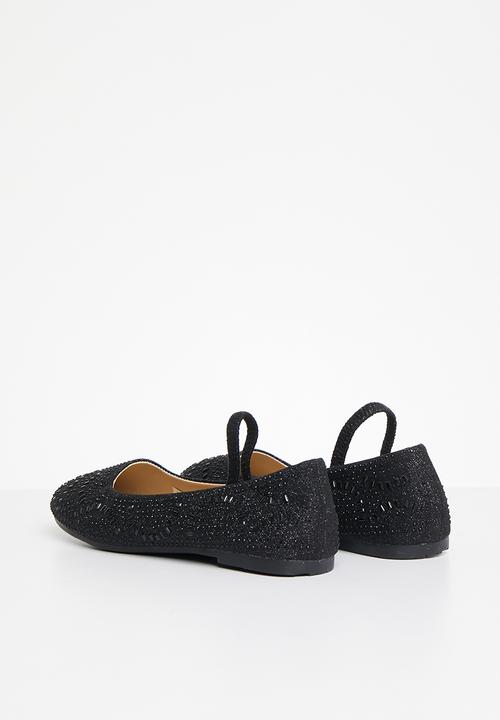 Pop Candy - Glitter pumps - black