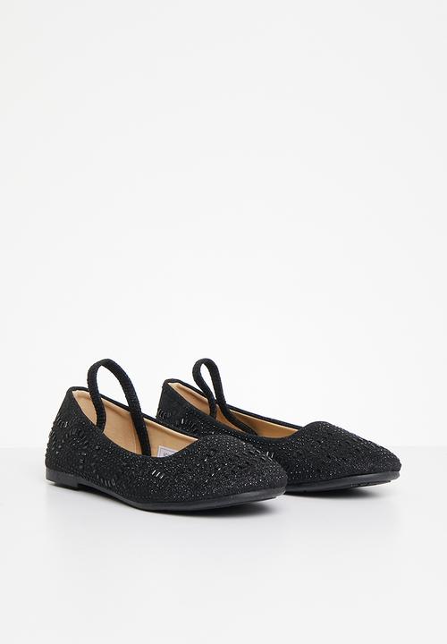 Pop Candy - Glitter pumps - black