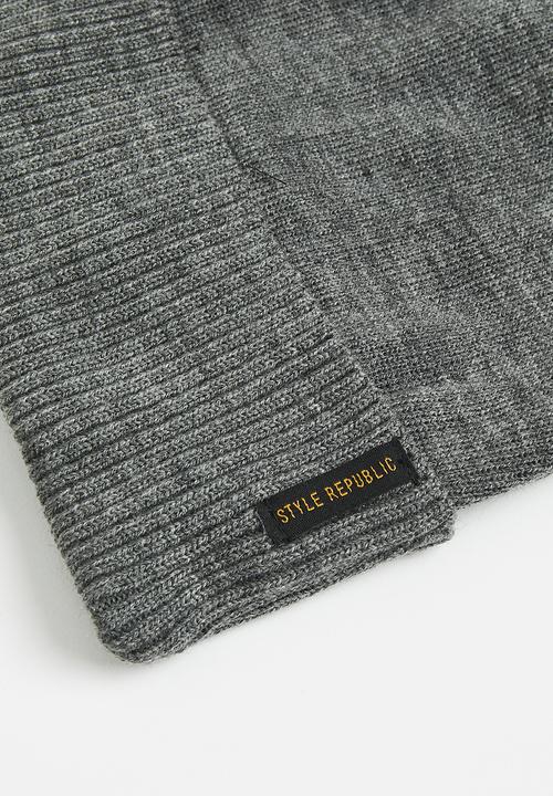 STYLE REPUBLIC - Silas beanie - grey