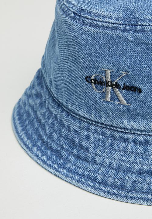 Calvin Klein - Denim bucket hat - blue denim