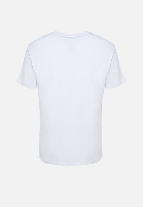 Trendyol - Hawaii logo T-shirt - white