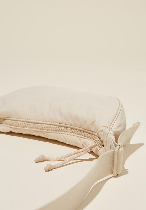 Rubi - Cohen crescent cross body bag - ecru