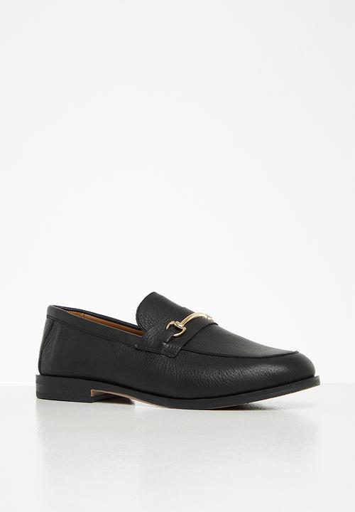 ALDO - Derena leather loafer - black