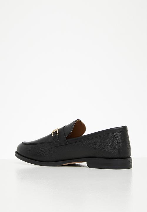 ALDO - Derena leather loafer - black