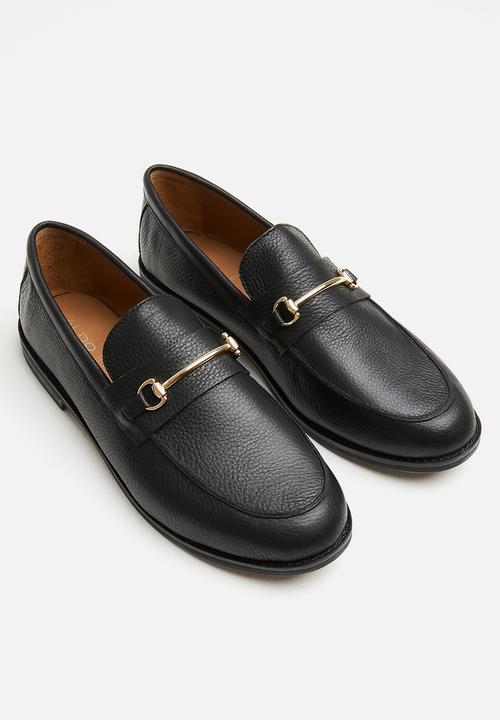 ALDO - Derena leather loafer - black