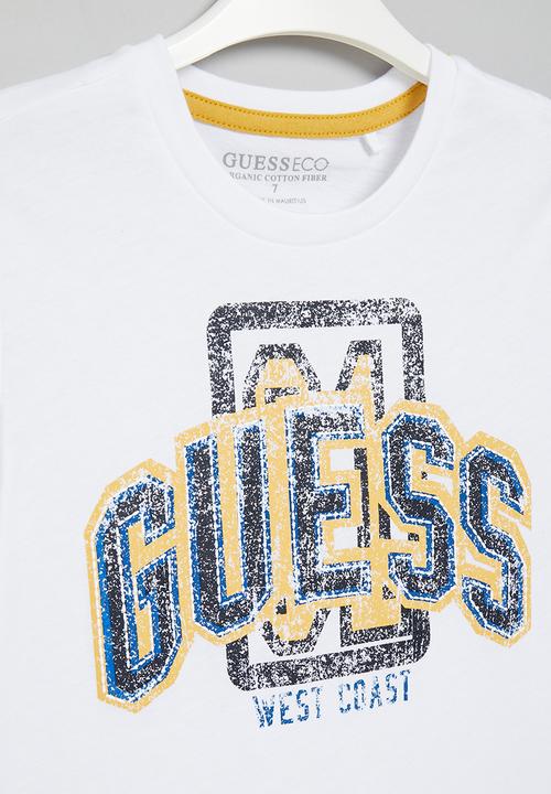 GUESS - Short sleeve t-shirt - pure white