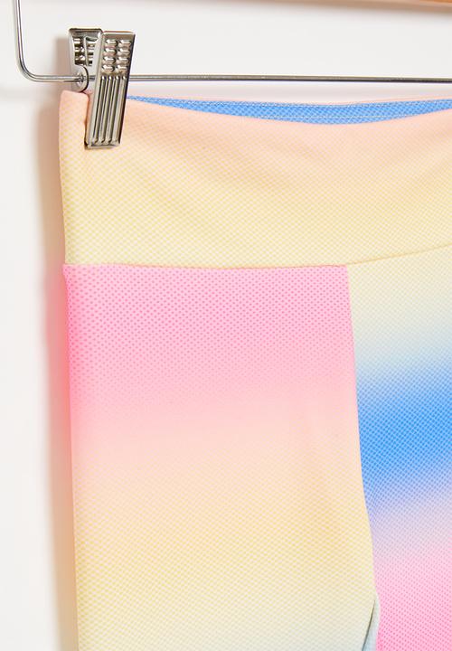 Converse - Teen high rise printed legging - sunny oasis