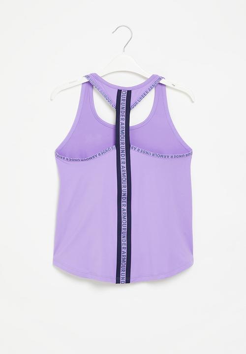 Under Armour - Ua knockout tank - vivid lilac & midnight navy