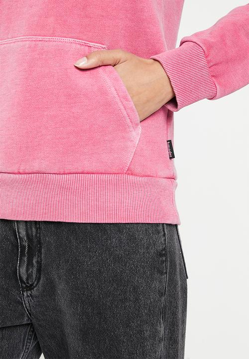 Superdry. - Vintage 90s terrain hood - raspberry sorbet