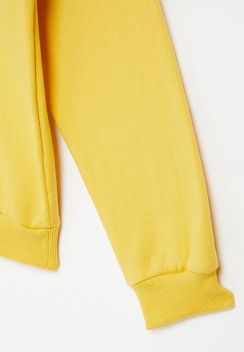 Superbalist - Girls graphic sweat top - mustard