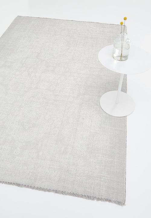 Sixth Floor - Eve printed rug - embellished cream