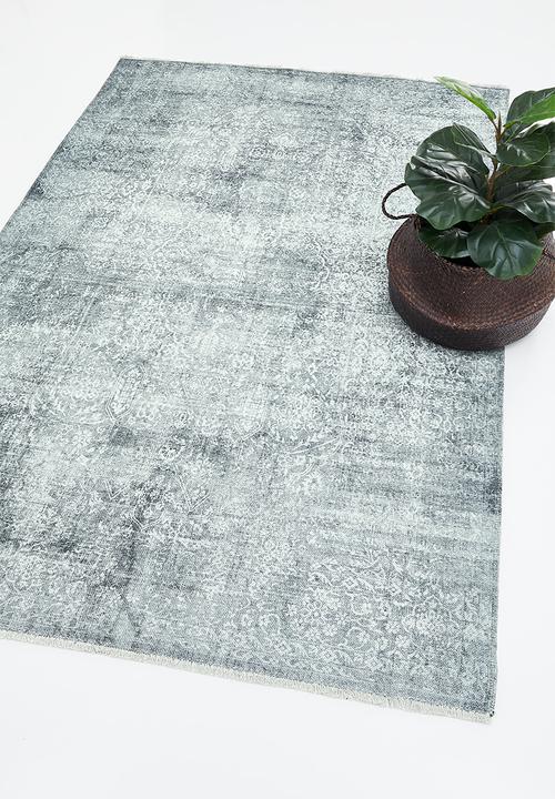 Sixth Floor - Eve printed rug - stormy sky