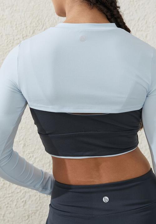 Cotton On - Ultra soft mock neck shrug - silky blue