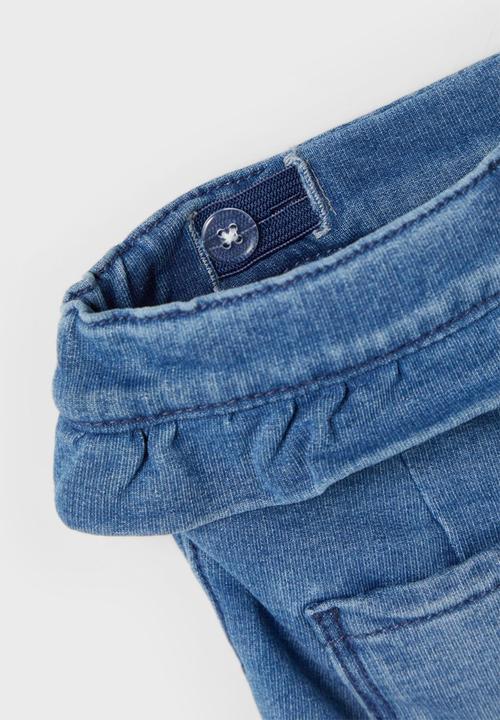 Name It - Frill detail joggers - blue 