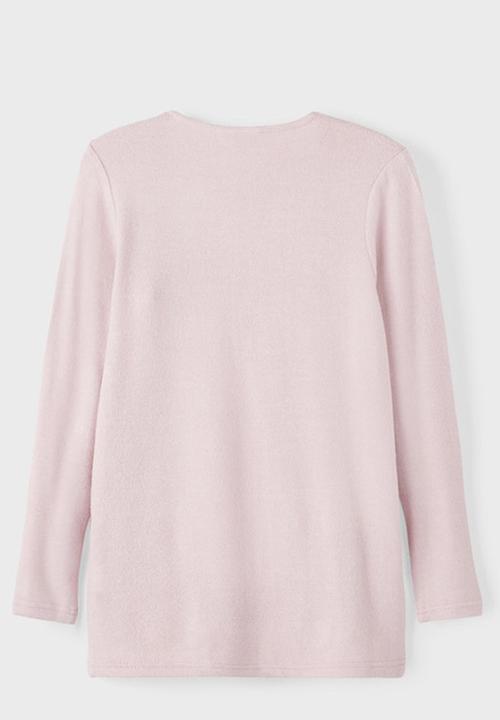 Name It - Long sleeve knit card - burnished lilac