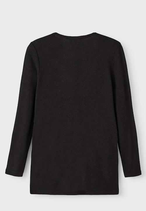 Name It - Long sleeve knit card l - black