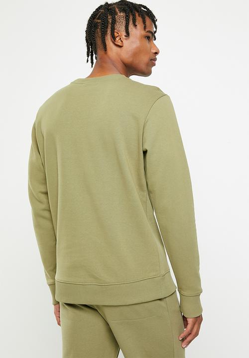 Hurley - One & only crew fleece - green