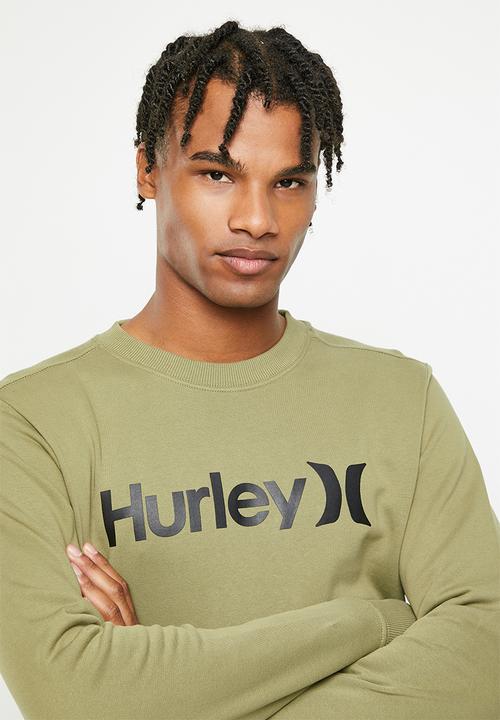 Hurley - One & only crew fleece - green