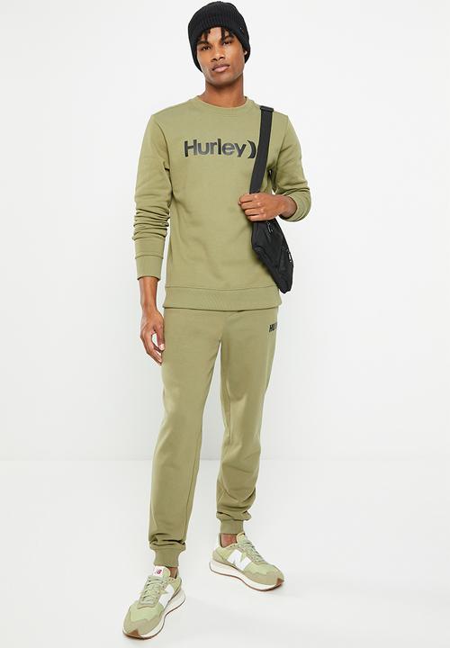 Hurley - One & only crew fleece - green
