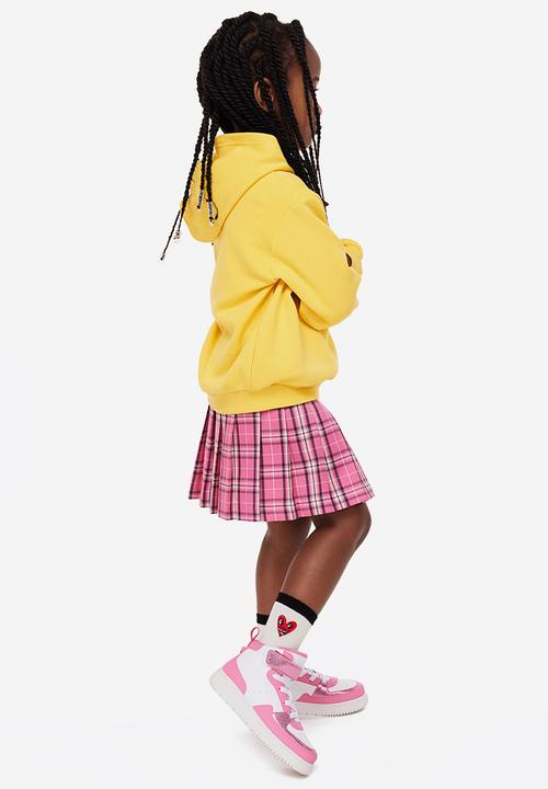 H&M - Keith Haring x H&M: Printed hoodie - yellow/keith haring