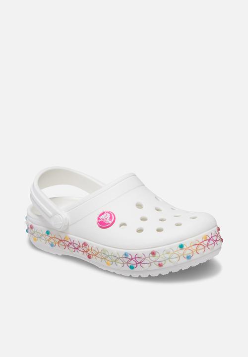 Crocs - Crocband stretch necklace cgk - white/multi