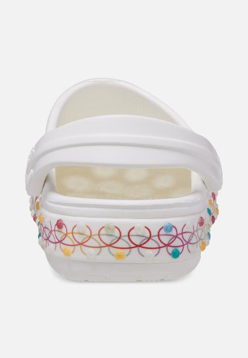 Crocs - Crocband stretch necklace cgk - white/multi