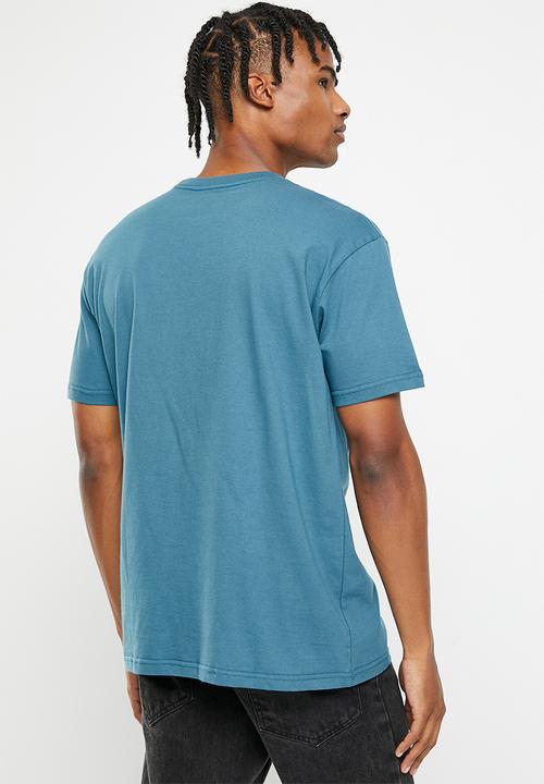 Billabong  - Stacked arch short sleeve - blue lagoon