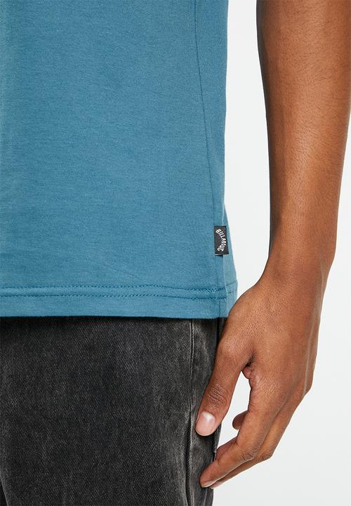 Billabong  - Stacked arch short sleeve - blue lagoon