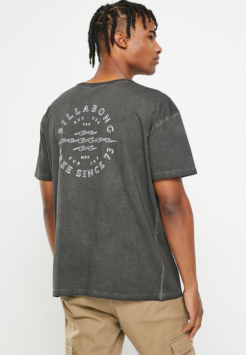Billabong  - Big wave dan short sleeve - black