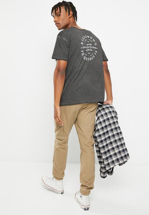 Billabong  - Big wave dan short sleeve - black