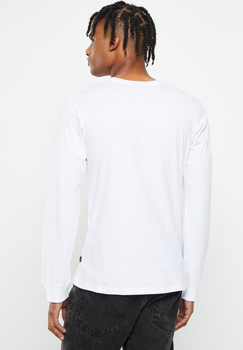 Rip Curl - Fade out icon long sleeve tee  - white