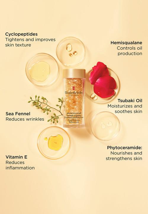 Elizabeth Arden - Advanced Light Ceramide Capsules Strengthening & Refining Serum - 60 piece