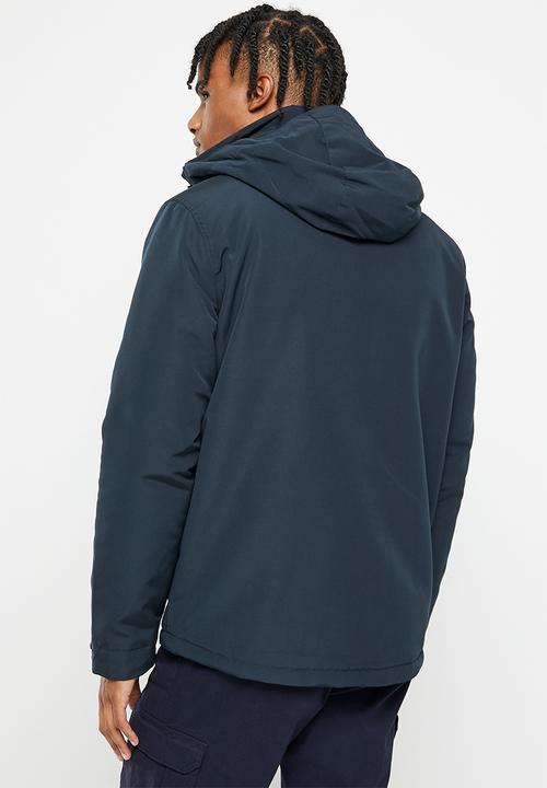 Superdry. - Ultimate windcheater - eclipse navy/bold orange