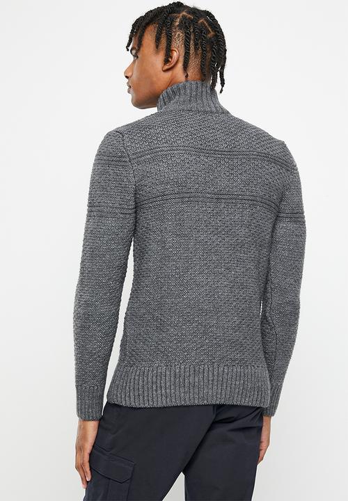 Superdry. - Jacob henley - zinc marl