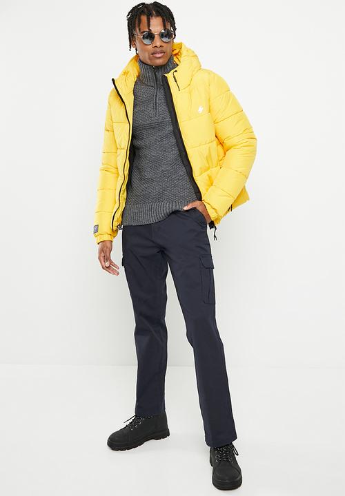 Superdry. - Jacob henley - zinc marl