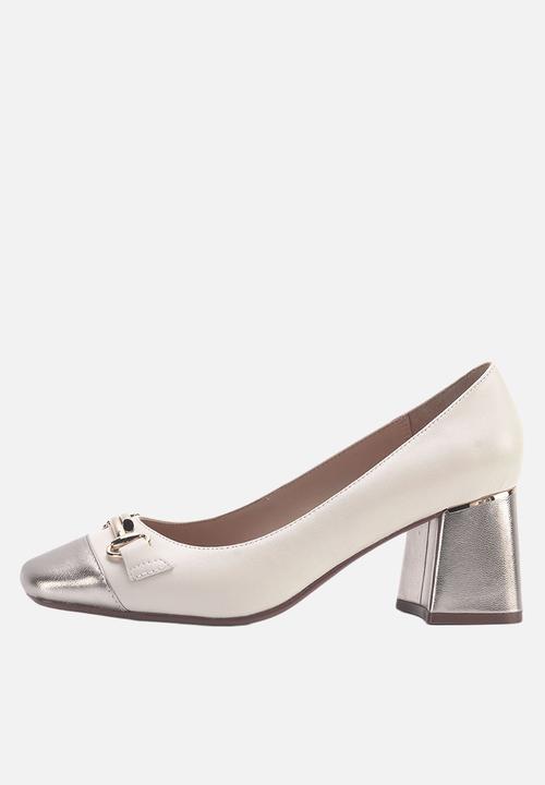 Nine West - Behna heel - cream
