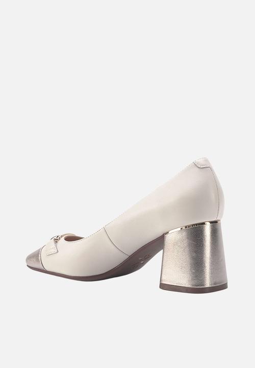 Nine West - Behna heel - cream