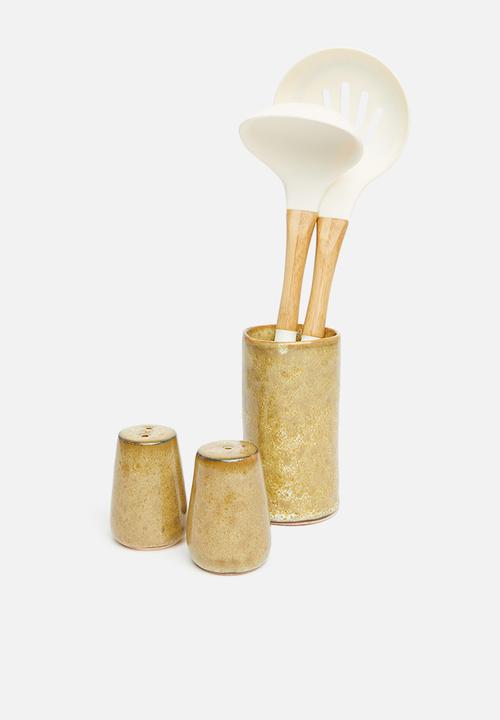 Mervyn Gers - Narrow spoon holder - marula