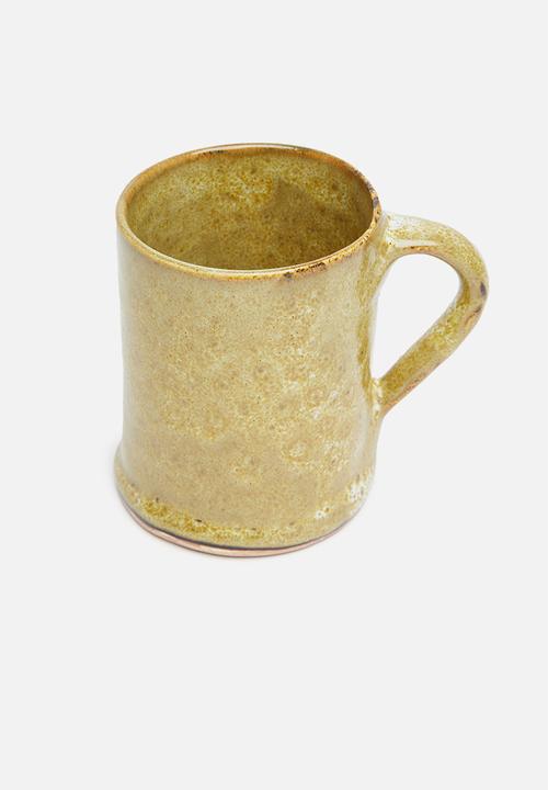 Mervyn Gers - Wide mug set of 2 - marula