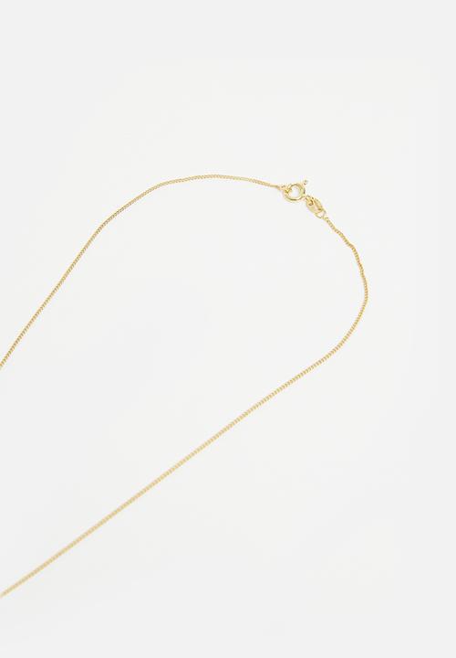 Lorne - Pearl chain 40cm - gold plated silver