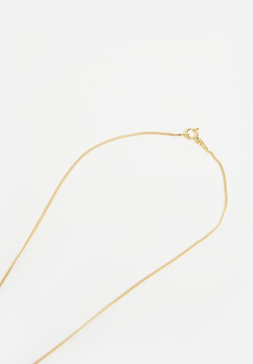 Lorne - Spear pendant high chain - gold