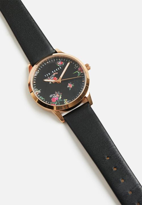 Ted Baker - Ammy Magnolia Ladies Wristwatch - Black & Gold