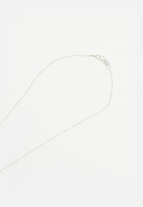Lorne - Spear pendant high chain - silver