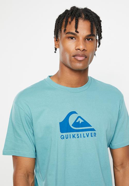 Quiksilver - Corp logo ss -  brittany blue