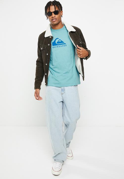 Quiksilver - Corp logo ss -  brittany blue