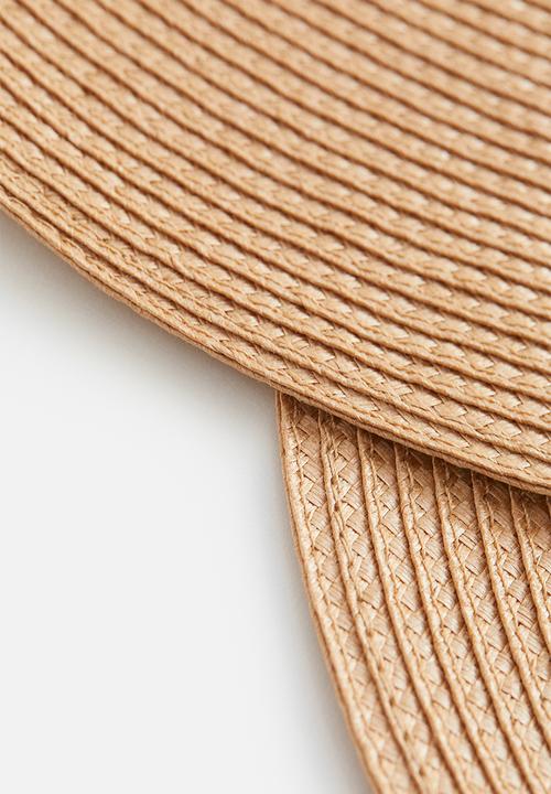 H&M - 2-pack round table mats - beige