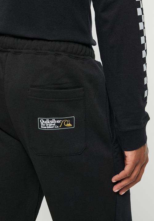 Quiksilver - Trackpant screen -  black 