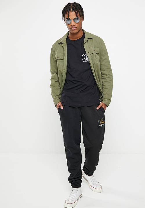 Quiksilver - Trackpant screen -  black 